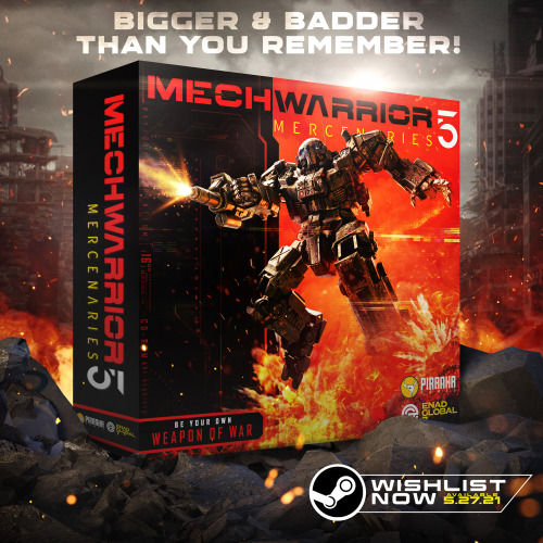 Time is a flat circle (promotional images for Mechwarrior 5: Mercenaries releasing on Xbox and Steam