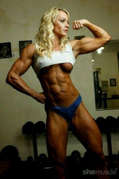 Porn photo Female muscle