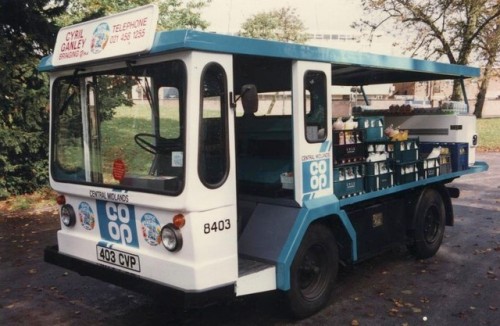 Co-op Milk Float, Cannon Hill Park, Birmingham