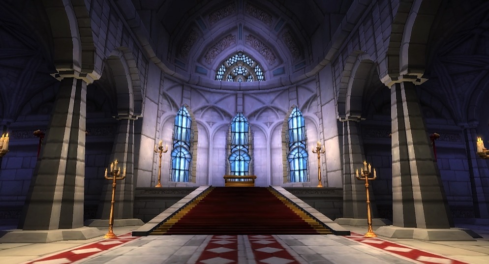 7th-sanctum:  [[ Meeting ]] Kaevia placed her hands together at the palms and the