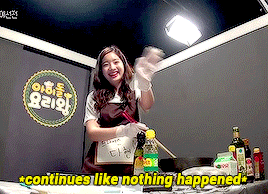 misamo:  twice, the group that can’t crack an egg properly