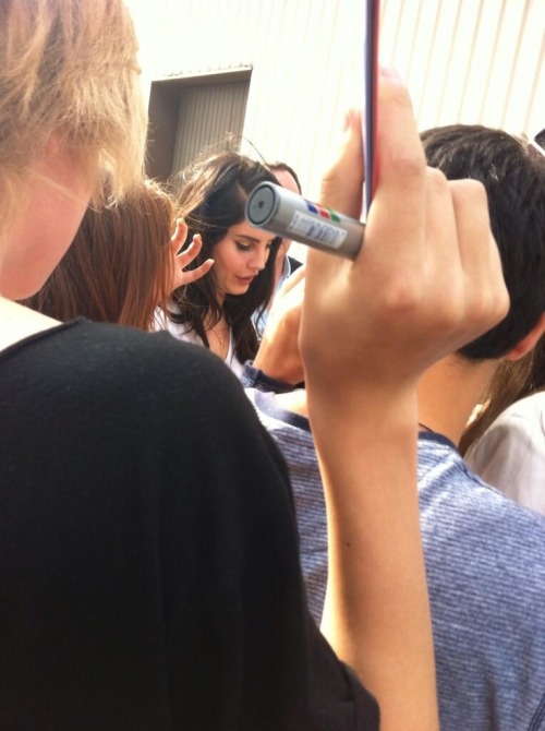 lananews:  Lana arriving at Riga International airport, Latvia 