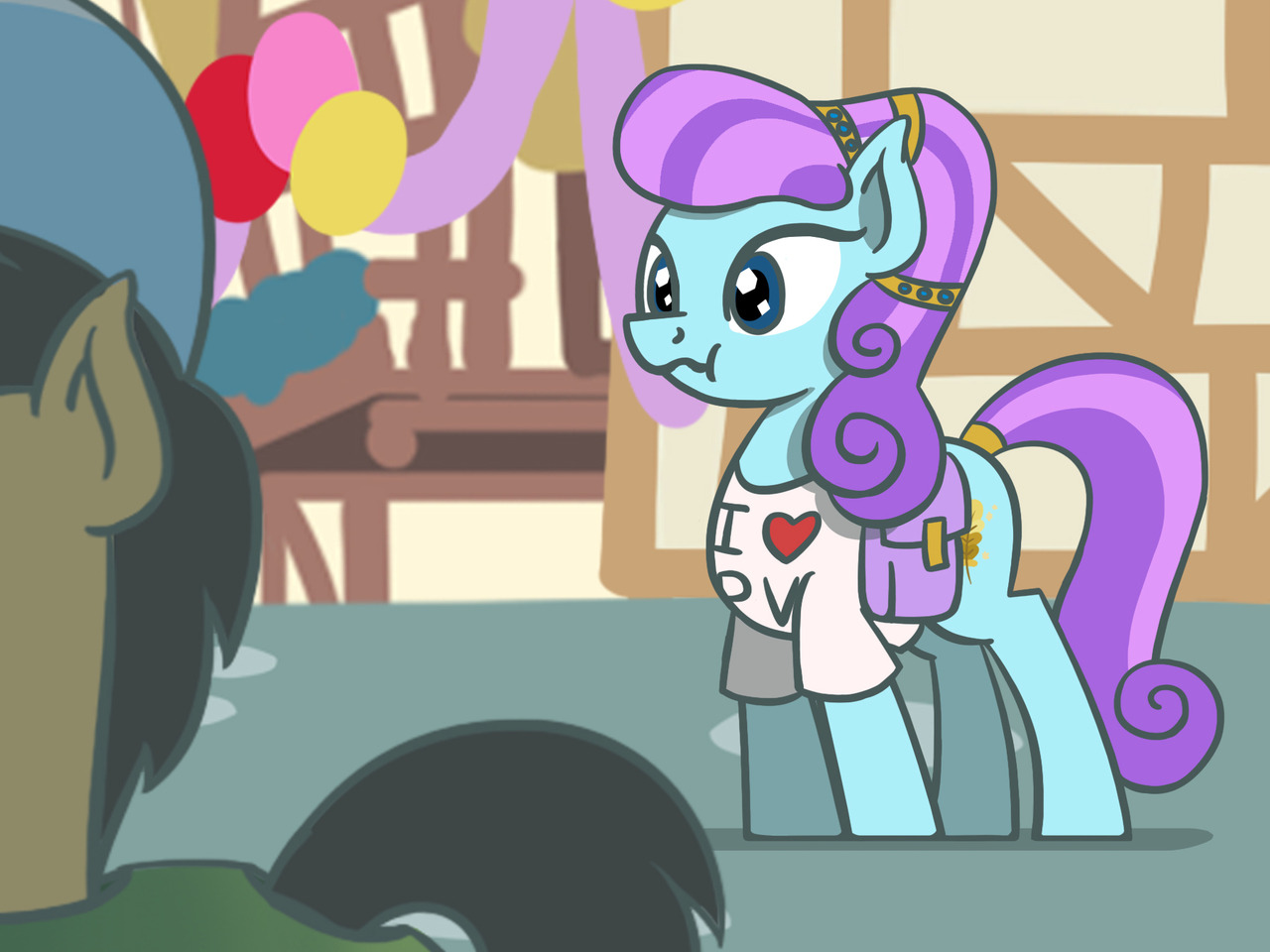 flutterluv: Artist Training Ground Day 21-    Draw a refreshed pony / Draw a pony