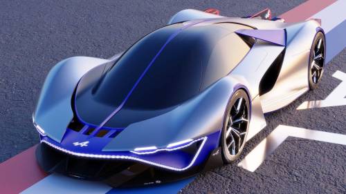 Alpine A4810 Hypercar Study by IED Students