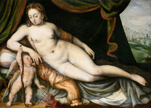 koredzas: Frans Floris (1519–1570) - Venus and Cupid