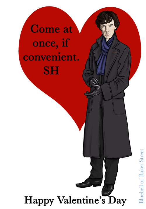 bluebellofbakerstreet:More Valentines (x,x,x, and x)