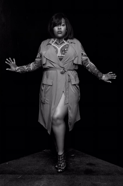 evolvingeye:  frontpagewoman:  Amber Riley-photos by Lance Gross  AMBER RILEY STOP