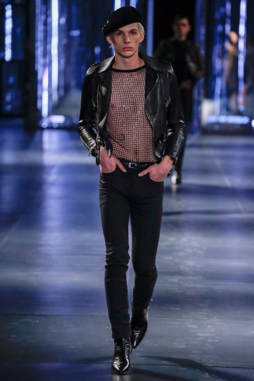 hi-fashions: Saint Laurent, Look #28 Menswear, Fall 2015