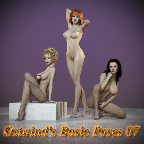 XXX Ostwinds 40 erotic poses for Genesis 3 Female photo