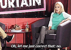 lorelaiigilmore:Kristin Chenoweth shutting down all the rumors about her and Idina Menzel.