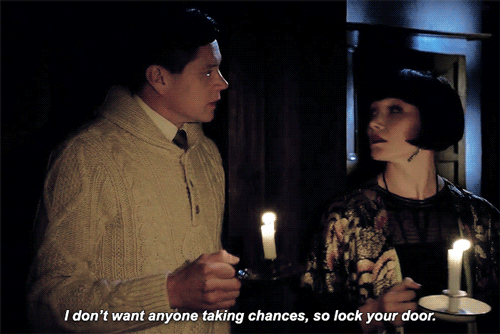 dollypickles:  “If no one could get in, then when are we supposed to fa la la la la, Jack?&rdq