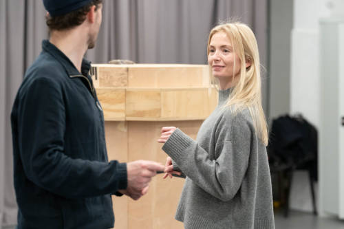 The Merchant of Venice rehearsals, piucs © Marc BrennerAdrian SchillerAbigail GrahamTripti Trip