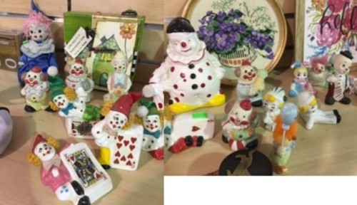 shiftythrifting:  Send In The Clowns