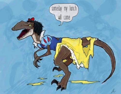 a-night-in-wonderland:Disney Princesses As Raptors