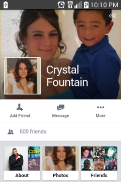 familypornlover:  amaturegirlsnude:  Crystal fountain mecosta MI  https://www.facebook.com/crystal.fountain.94?fref=ts     