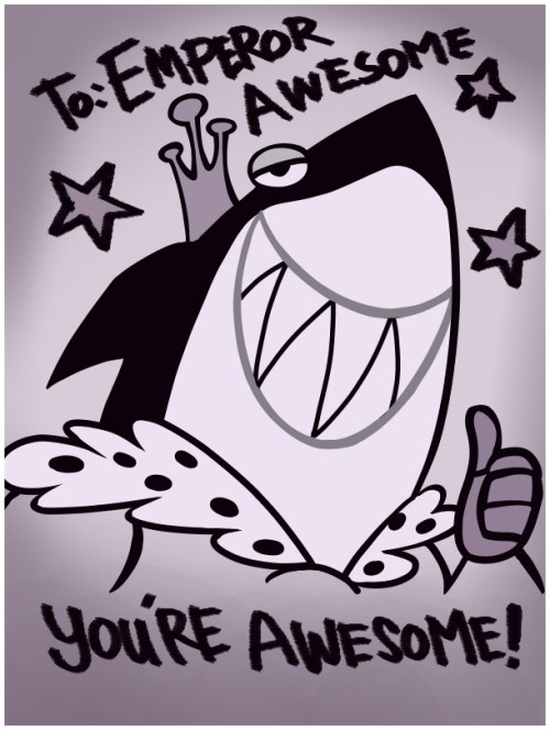 chairosaki:  remember that gift that Wander gave to Awesomewell i just had to vector it