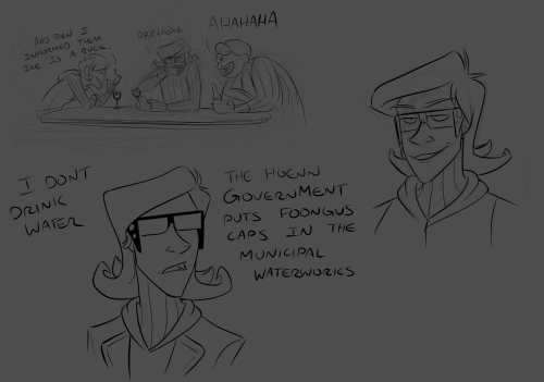 misc doodles that didnt get past sketches id apologize for it being like 80% maxie but, id be lying