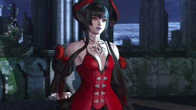 jack-aka-randomboobguy:  sutibaru:  Eliza the new vampire character for Tekken Revolution.