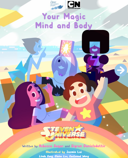 passionpeachy:there’s a new dove self-esteem project x steven universe e-book that