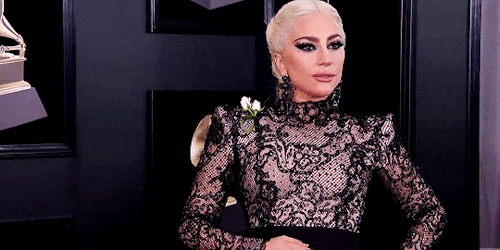 alphalewolf:Lady Gaga attends the 60th Annual Grammy Awards at Madison Square Garden in New York Cit