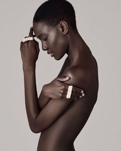 Suga suga ❤️ Top Model Mariane Calazan stunning and flawless dark Skin for Ephemera Jewelry by Sergi
