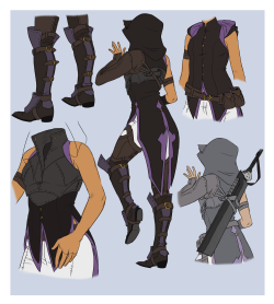 maiqtells:  haven’t posted anything rwby related so might as well throw refs for this thing for anyone interested :o 
