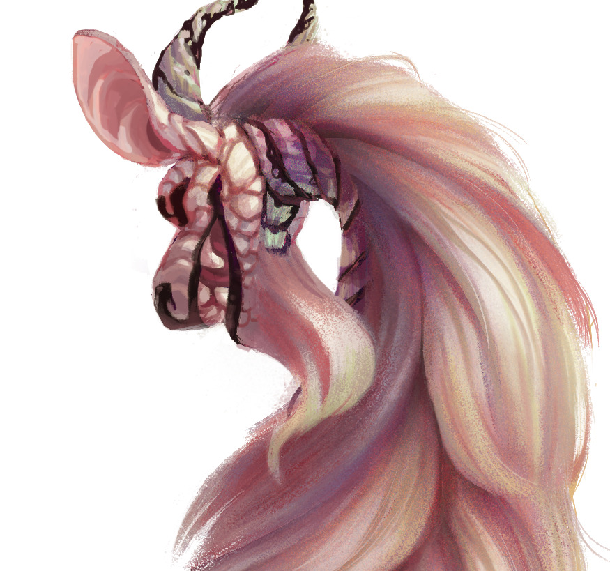 prayke:Finally, a Falkor! In the book, he’s got a beautiful mane and pearly pink