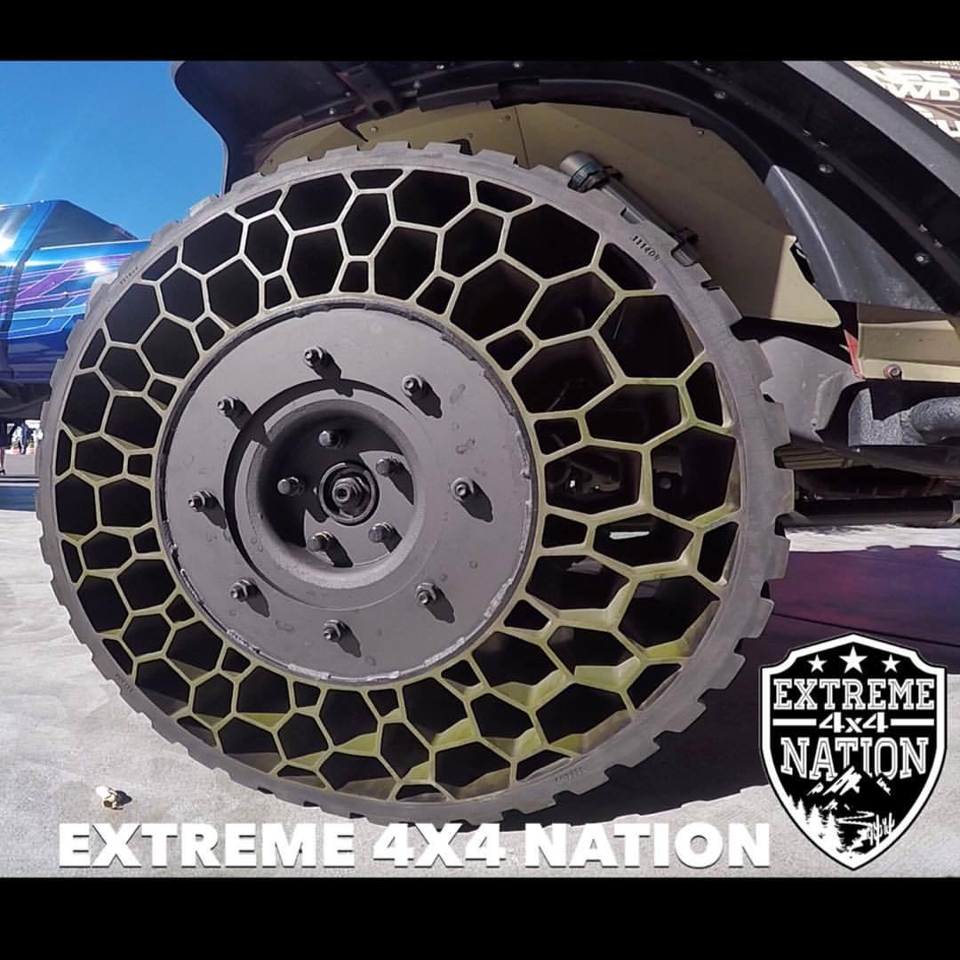 extreme4x4nation:  Check out these tires that we came across at #SEMA this year!