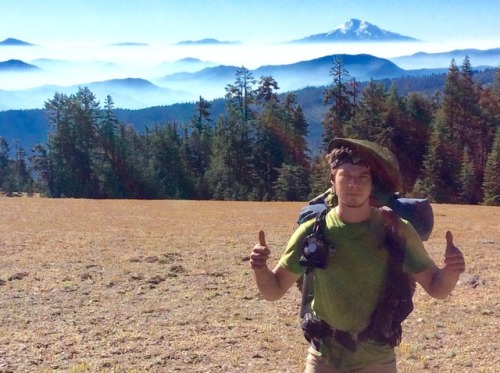 I hiked into California a long while back. Nothing&rsquo;s more striking than Mount Shasta on a mist