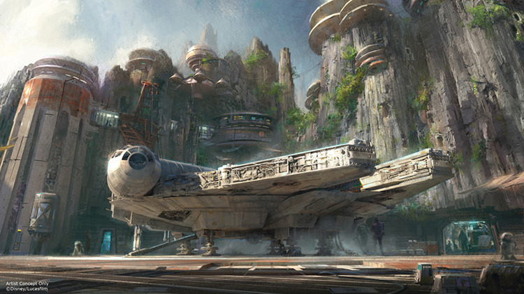 laughingsquid:  ‘Star Wars’-Themed Lands and Interactive Experiences Coming to