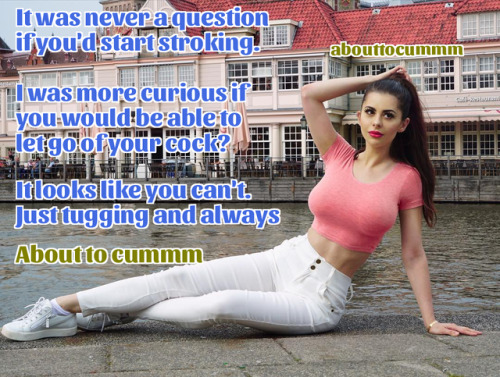 abouttocummm:there is no turning back for my pumps slaves that are @abouttocummm… forever hol