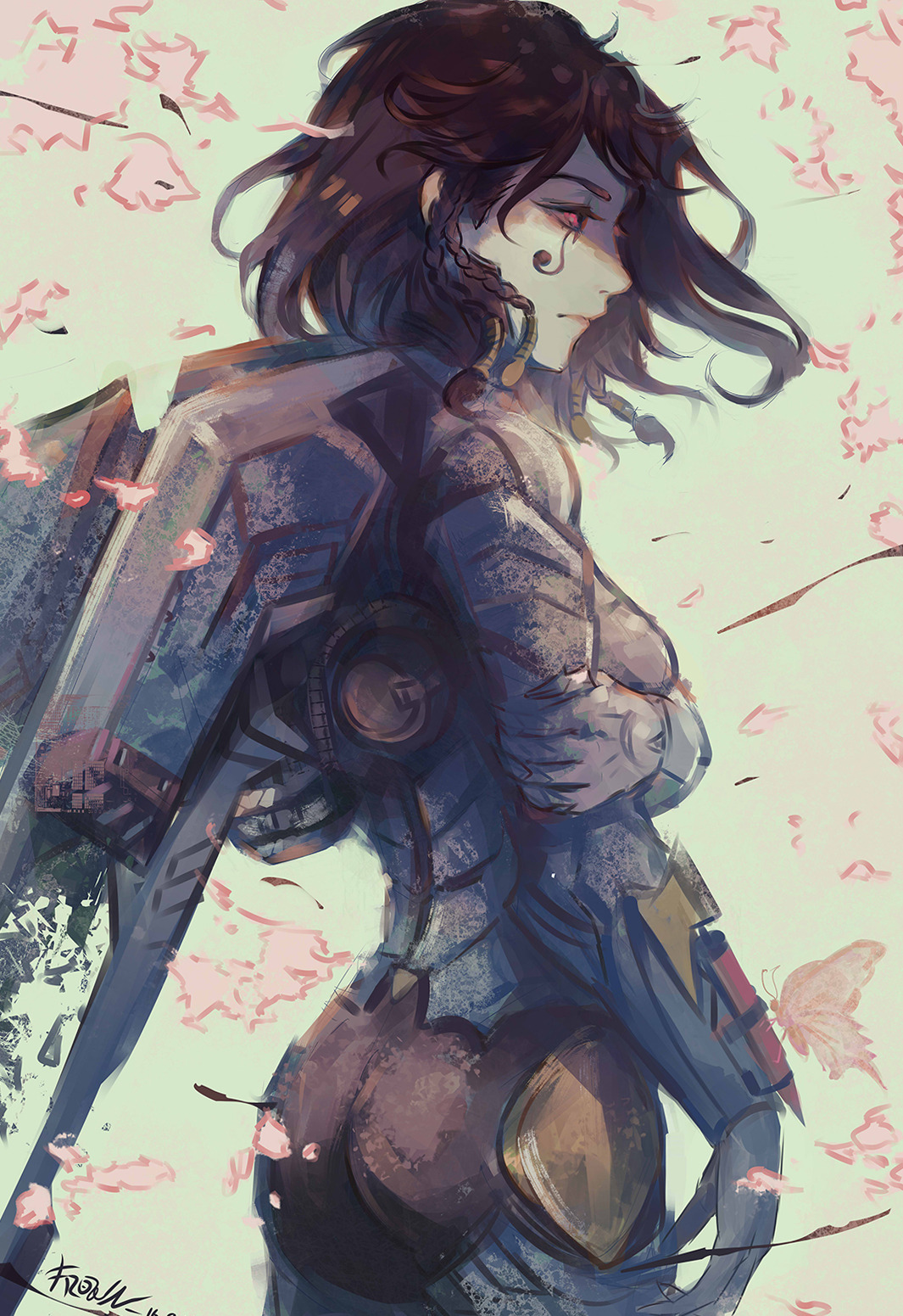 borealisowl:   Widowmaker, Mercy, D.Va   ,Pharah, ANA,  Genji Shimada    / Frown: