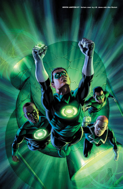 extraordinarycomics:  Green Lantern Corps by J.G. Jones.