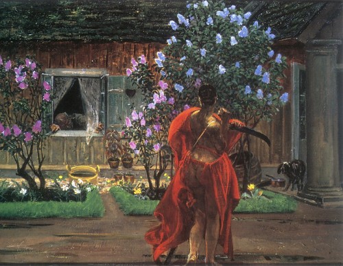 artist-malczewski:Thanatos, 1899, Jacek MalczewskiMedium: oil,canvas