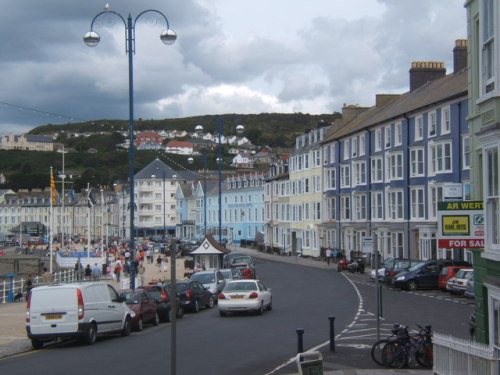 Seafront terraces, Aberystwyth