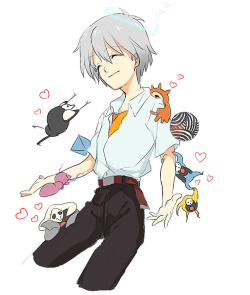 tabrismas:  The Angels Love Kaworu-kun by みたか