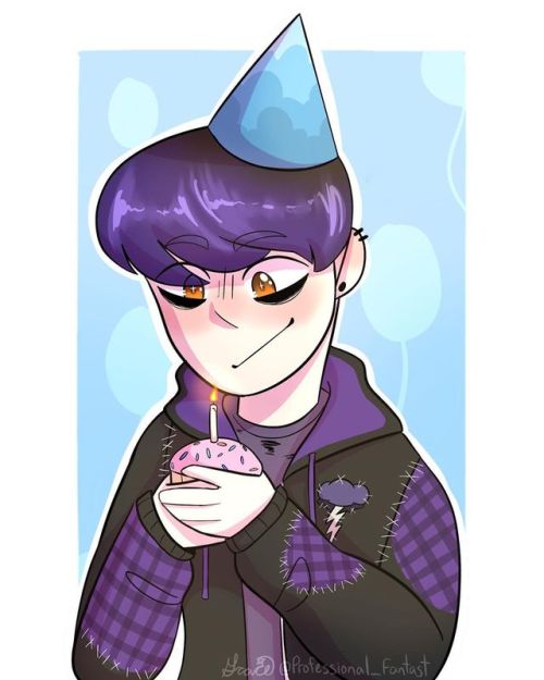 HAPPY BIRTHDAY MY EMO SON!!!!! (And I guess my brother too) @thomassanders - - #sanderssides #thomas