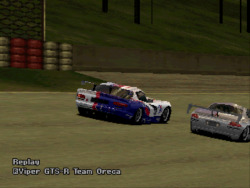 Gran Turismo 2 PS1 - Ford GT40 in Laguna Seca Raceway (Gameplay + Replay) 