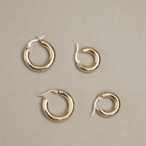 Freja hoop earrings by Common Muse