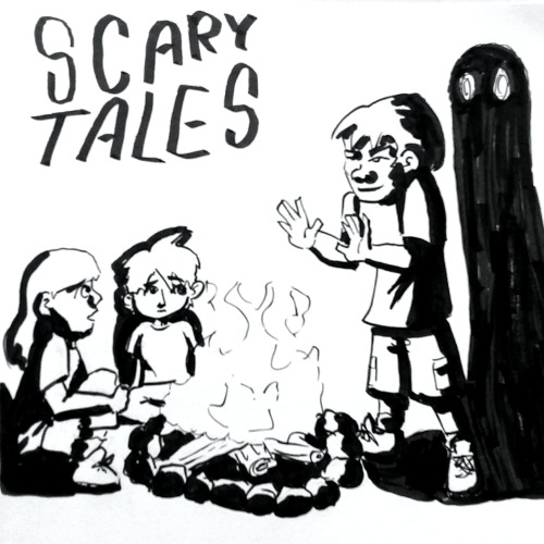 Drawlloween Day 25 - Scary Tales