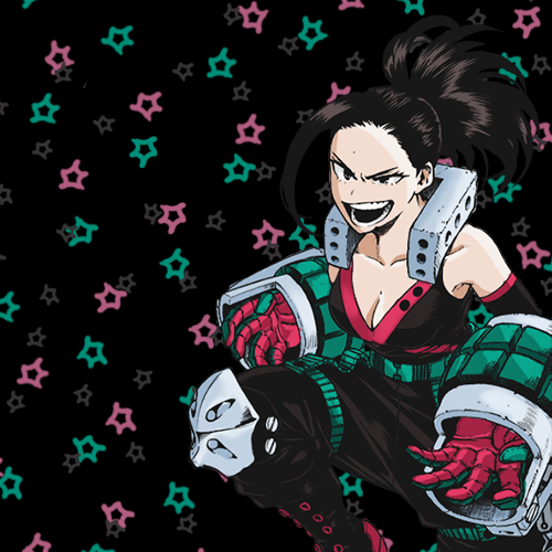 bakusquadup:  Anon asked:  Heya! Could I request an icon of costume-swapped Yaoyorozu with colorset 182 from your link? Thanks a bunch! Feel free to use, please just like/reblog! 