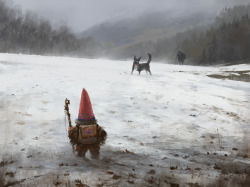 jakubsan:   ‘wanderers’new painting,