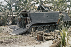 vietnamwarera:  25th Infantry Division M113 APC
