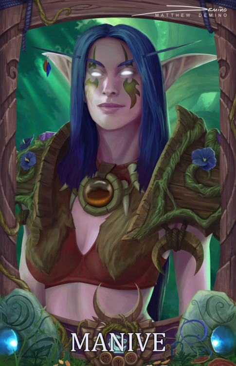 More Blizzcon badge stuff! Manive the Druid!*there is currently a waiting list for badges*If you wan