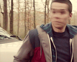 frak-attack:  michmemoirs:   stiles    Nobody startles like Stiles startles. 