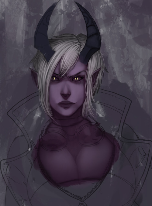 Demon VI WIP! <3 <3 <3 <3I NEED the splash art so I can finish thiiiis!