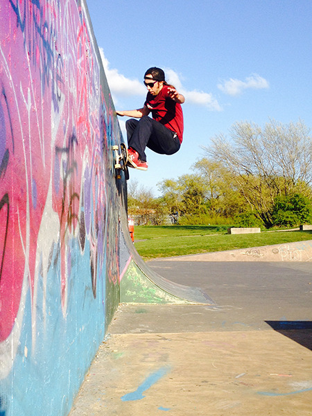 Johners, Frontside wallride, Stoke, England