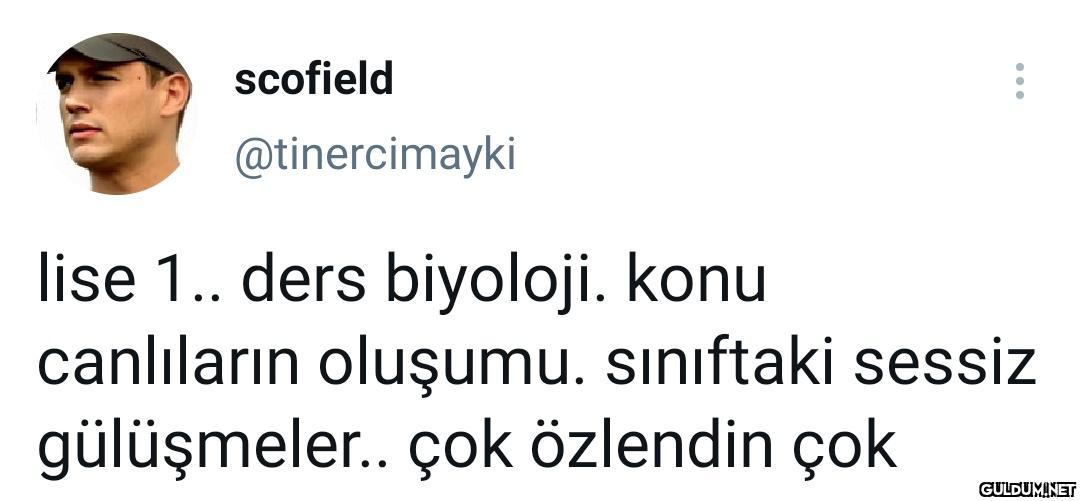 scofield @tinercimayki...