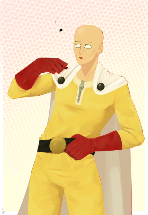 lordsapathy:WEEK 25 - One Punch Man “The seemingly unimpressive Saitama has a rather unique hobby: b