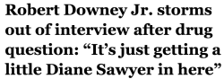 salon:  Robert Downey Jr. thought he’d